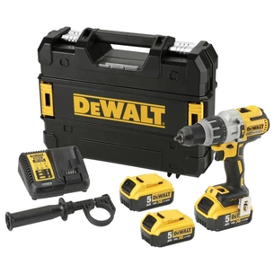 Шуруповерт DeWALT 18 В XR Li-lon, 95 Нм, 3x5Ah, кейс TSTAK (DCD996P3) зображення 1