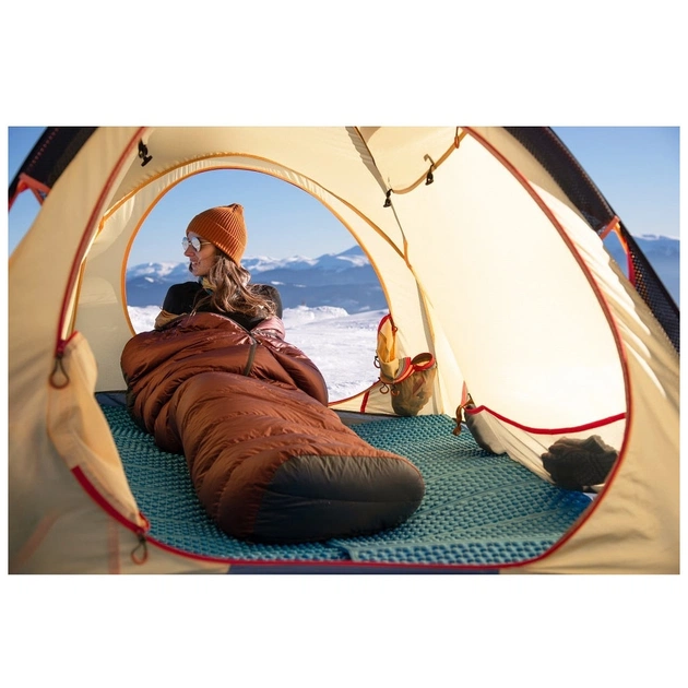 Спальний мішок Turbat Kuk пуховий 700 legion blue/dark cheddar 195 см (012.005.0368) - picture 5