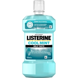 Ополіскувач для порожнини рота Listerine Свіжа м'ята М'який смак 500 мл (3574661287539/3574661021775) изображение 1