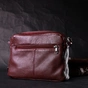 Сумка Grande Pelle Крос-боді з натуральної шкіри Бордова (11653) - зменшене зображення 10