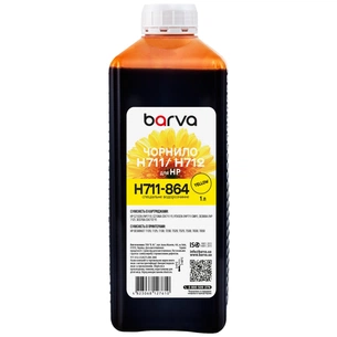 Чорнило Barva HP 711/712 1L Y, water-soluble (H711-864) зображення 1