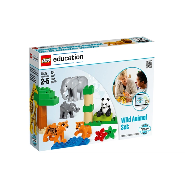 Конструктор LEGO Education DUPLO Wild Animals Set (45012) - изображение 1