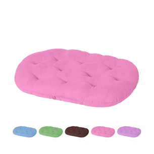 Матрац для тварин Teremok овальний L 75х65х7 см рожевий (41057) зображення 1