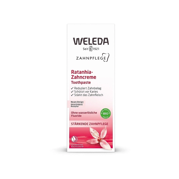 Зубная паста Weleda Ратания 75 мл (4001638098083) - изображение 1