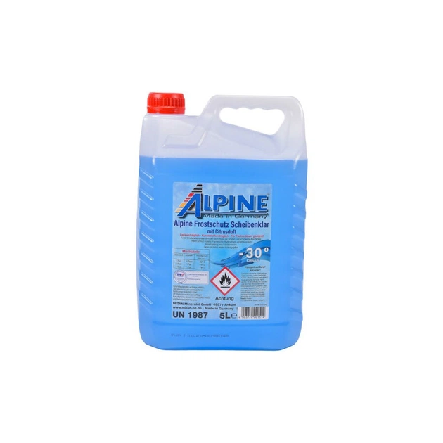 Омивач автомобільний Alpine Frostschutz Scheibenklar (-30C) 5л (1245-5) - изображение 1