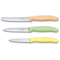 Набір ножів Victorinox Swiss Classic Paring Set 3 шт Light Yellow, Green, Orange (6.7116.34L2) - зменшене зображення 2