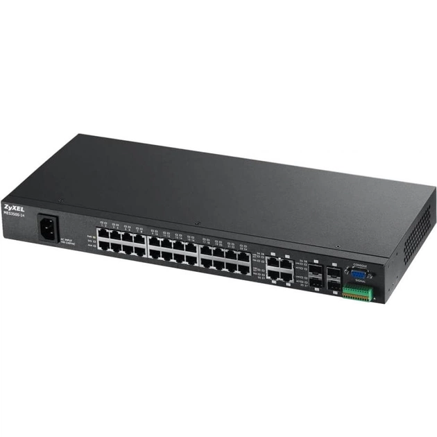 Комутатор мережевий ZyXel MES3500-24 (MES3500-24-EU01V1F) - зображення 1