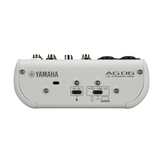 Аудіоінтерфейс Yamaha AG06MK2 White - picture 3