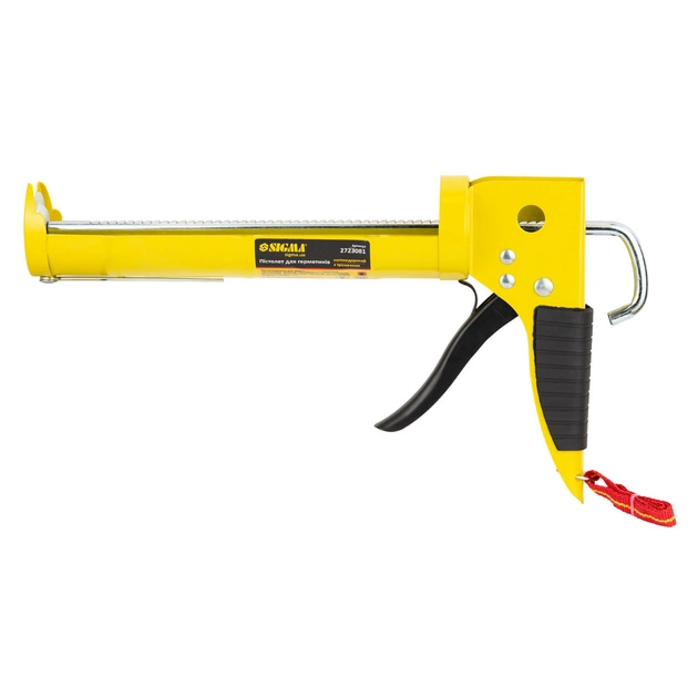 Пістолет для герметика Sigma 225мм напівзакритий (2723081) - picture 1