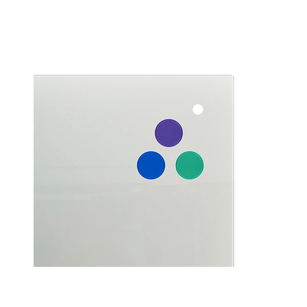 Офісна дошка Axent скляна магнітно-маркерна 90x120 см, біла (9616-21-А) - picture 2