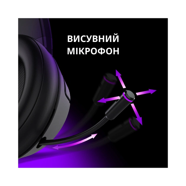 Навушники Lorgar Noah 702 Black (LRG-GHS702) - picture 5