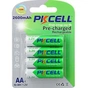 Акумулятор PkCell AA R6 NiMH 2600mAh * 4 (PC/AA2600-4BA) - зменшене зображення 1