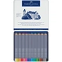 Олівці кольорові Faber-Castell Goldfaber Aqua акварельні, в металевій коробці, 24 кольори (114624) (27638) - зменшене зображення 3