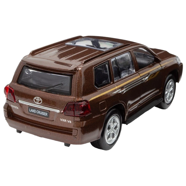 Машина TechnoDrive Toyota Land Cruiser коричневый (KM250420) - изображение 8
