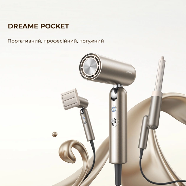 Фен Dreame Pocket Titanium (AHD51-TI) - зображення 3