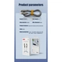 Дата кабель USB 2.0 AM to USB-C + USB 2.0 AM to Lightning 1.0m 60W gray XO (NB275_4-in-1_Gray) - preview 9