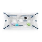 Ванночка Stokke Flexi Bath XL Складна Прозора Синя (535902) - зменшене зображення 4