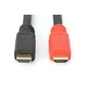 Кабель мультимедійний HDMI to HDMI 20.0m Amplifier Digitus (AK-330118-200-S) - зменшене зображення 2