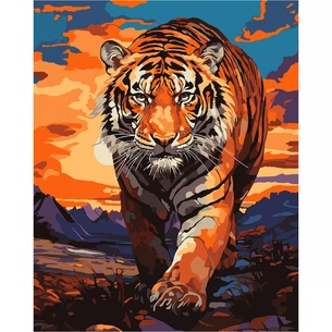 Картина по номерам Santi Тигр 40*50 см (954803) зображення 1