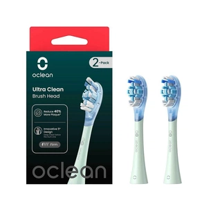 Насадка для зубної щітки Oclean UG01 G02 Ultra Gum Care Brush Green (2 шт) (6970810553536) зображення 1