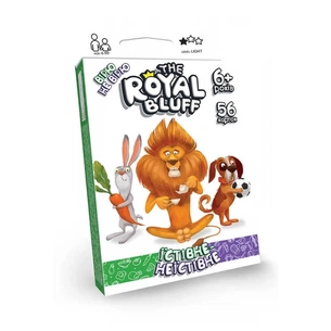 Настільна гра Danko Toys Вірю не вірю (The Royal Bluff) їстівне-неїстівне (укр.) (RBL-02-01U) зображення 1