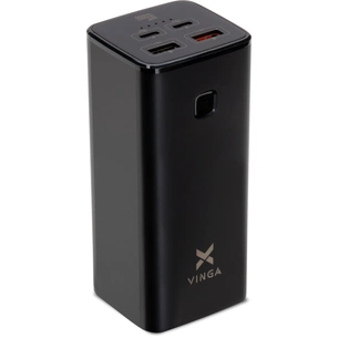Батарея універсальна Vinga 20000 mAh 65W QC+PD (VPB2065) зображення 1