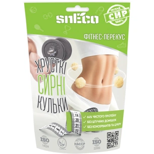 Сир сушений snEco Фітнес 28 г (4823095806212) изображение 1