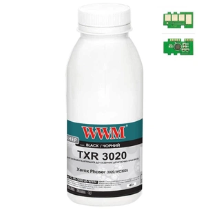 Тонер Xerox Ph3020/WC3025, 45г Black, chip WWM (TC-Ph-3020-45-WWM) зображення 1