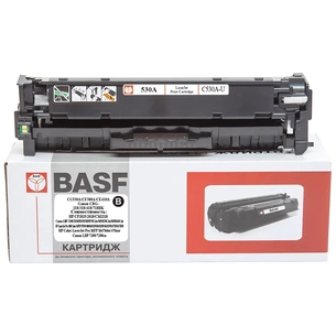Картридж BASF HP CC530A/CF380A/CE410A, Canon 118/318/418/718 Black (BASF-KT-CC530A-U) зображення 1