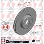 Гальмівний диск ZIMMERMANN 150.3479.20 - зменшене зображення 1