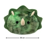 М'яка іграшка Squishmallows Трицератопс Трей 30 см (SQCR04197) - зменшене зображення 2