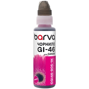 Чорнило Barva Canon GI-46 100 мл, Pigmented magenta, флакон OneKey 1K (CGI46-905-1K) зображення 1