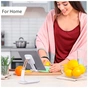 Подставка для планшета и телефона Knight Foldable Desk Mobile Phone Holder Stand (Plastic) White Essager (EZJZM-QSSJ02) - уменьшенное изображение 10