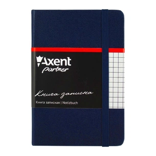 Книга записна Axent Partner, 95*140, 96sheets, square, blue (8301-02-А) зображення 1
