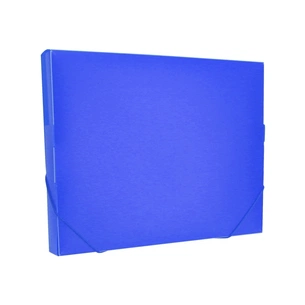 Папка на резинках Optima А4 30 мм, синя (O35616-02) зображення 1