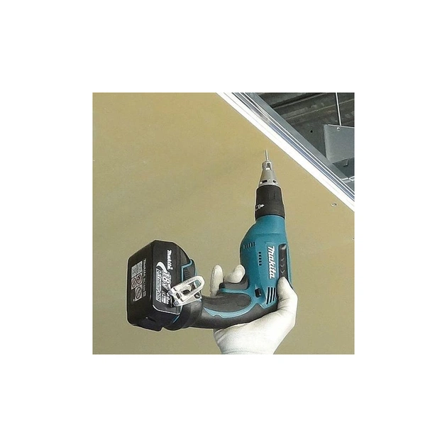 Шуруповерт Makita для гипсокартона LXT, 18В (без АКБ и БП) (DFS451Z) - зображення 4