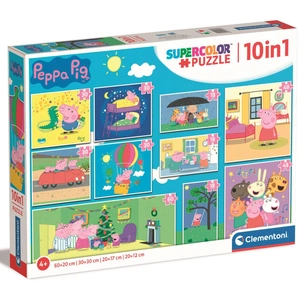 Пазл Clementoni 10 в 1 Peppa Pig (20271) зображення 1