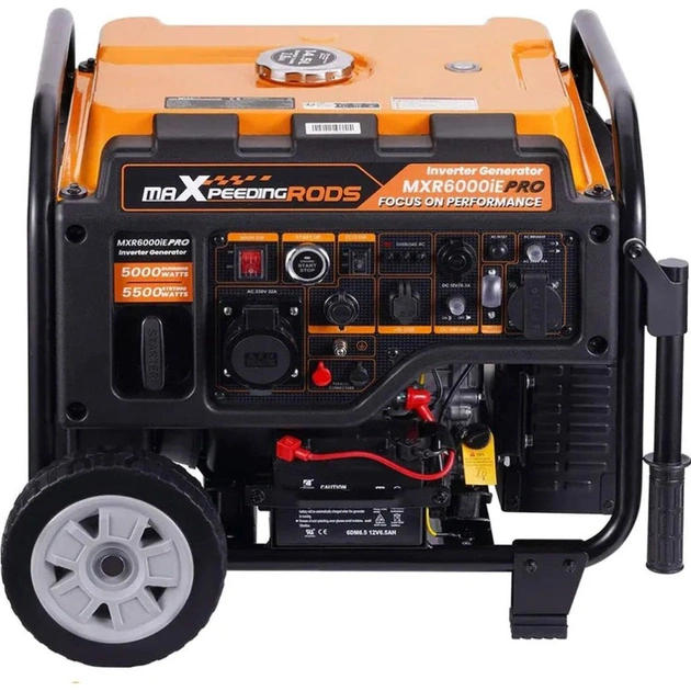 Генератор maXpeedingRODS MXR6000 (5,5kW), 220V, 50Hz, 14,5л, електростартер, ATS (mxr6000) - изображение 1