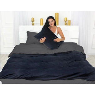 Постільна білизна MirSon Велюр Winter Delicate 28-0082 Ciclamino Євро (2200004041636) зображення 1