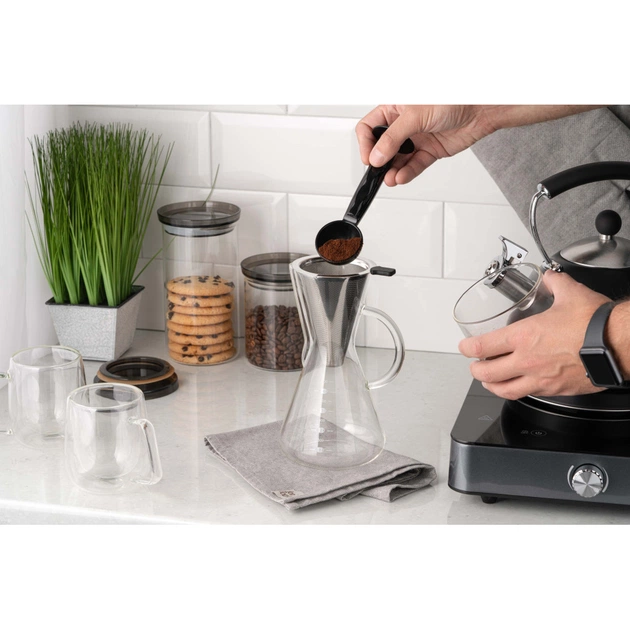 Заварник Ardesto Кемекс для кави Black Mars 600 мл (AR0706CM) - picture 3