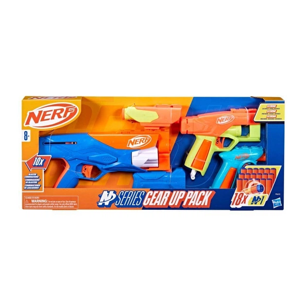 Іграшкова зброя Hasbro Набір бластерів Nerf N Series Gear Up Pack (F8633) - зображення 4