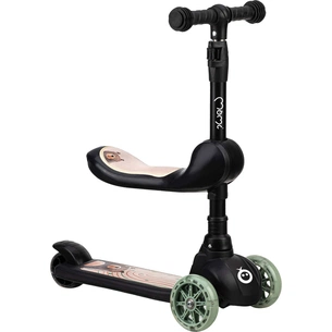 Самокат MoMi Kiuru black (HUBA00035) зображення 1