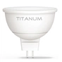 Лампочка TITANUM MR16 6W GU5.3 4100K 220V (TLMR1606534) - зменшене зображення 1