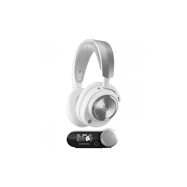 Наушники SteelSeries Arctis Nova Pro Wireless P PS/PC/SW/MAC/MOB White (61526) - изображение 1