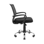 Офісне крісло Richman Стар Хром Піастра Сітка чорна + сіра (ADD0003156) - зменшене зображення 3