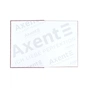 Книга записная Axent A4 Pattern, 96 листов клетка, розовый (8425-4-A) - уменьшенное изображение 3