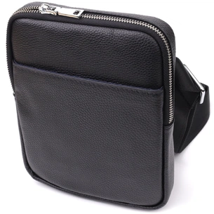 Сумка Vintage З натуральної шкіри Чорна (22862) зображення 1