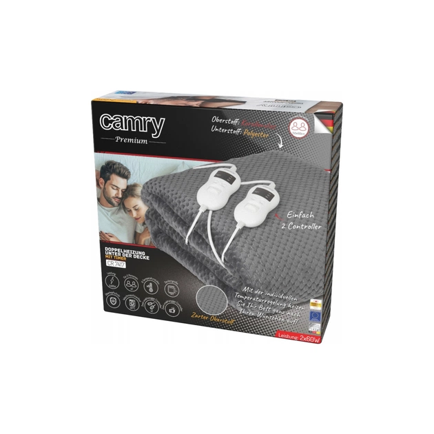 Електричне простирадло Camry CR7417 - изображение 4