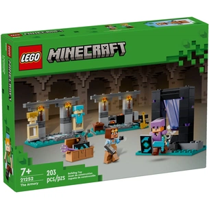 Конструктор LEGO Minecraft Зброярня 203 деталей (21252) зображення 1