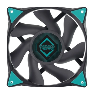 Кулер до корпусу Iceberg Group IceGALE 120mm Black (ICEGALE12-C0A) зображення 1